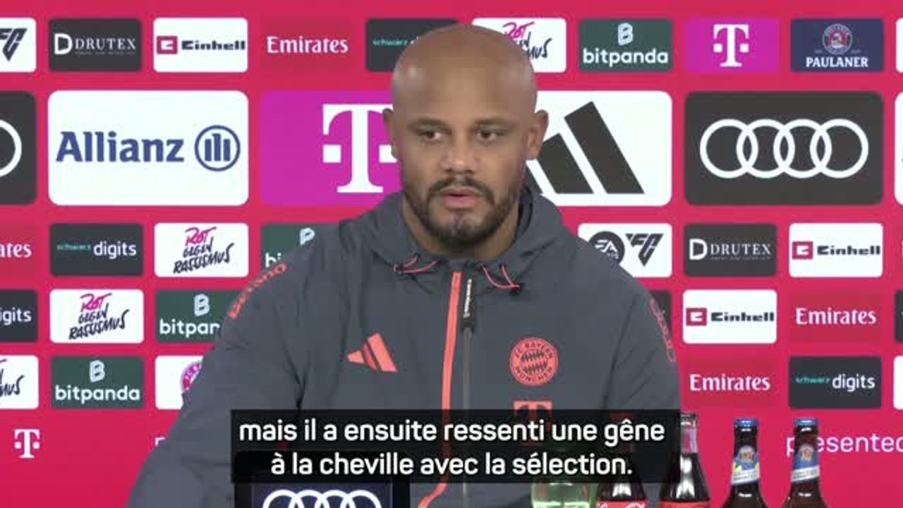 Bayern - Kompany "optimiste" pour un retour de Kane mardi