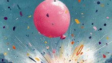 Cuando explota un globo