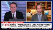 “Deve apodrecer na cadeia”, diz Tarcísio sobre tenente-coronel acusado de feminicídio