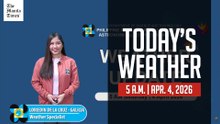 Today's Weather, 5 A.M. | Apr. 4, 2026