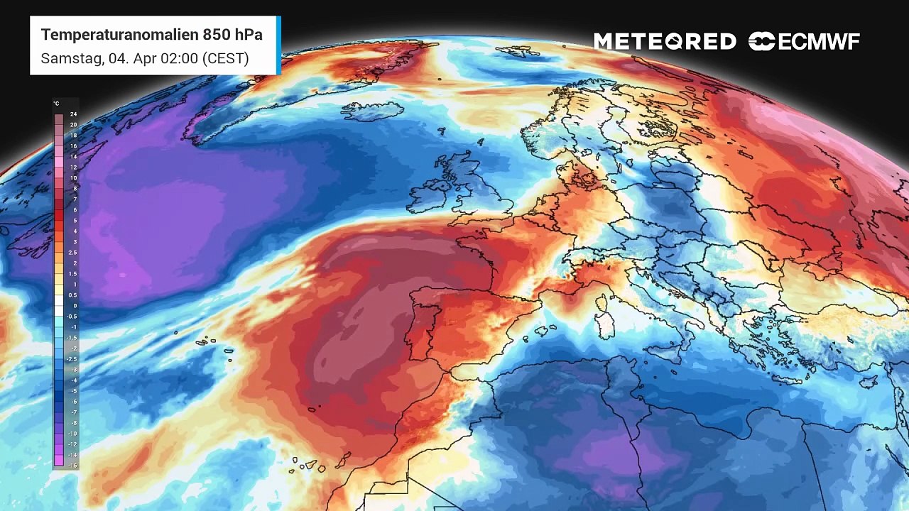 Nach warmen Ostertagen, kommt rasch der nächste Wettersturz!