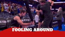 Luka Doncic and Austin Reaves share funny off-court moment