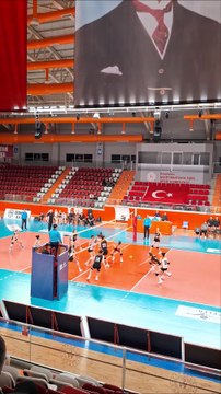 İlk Set Sonucu - Beşiktaş 17-25 Eczacıbaşı - Yıldız Kızlar Süper Ligi Final Grubu 7. Hafta