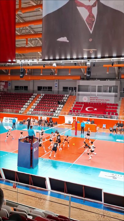 İlk Set Sonucu - Beşiktaş 17-25 Eczacıbaşı - Yıldız Kızlar Süper Ligi Final Grubu 7. Hafta