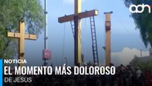 Entre fe y sufrimiento, así vive Jesús su crucifixión en Iztapalapa