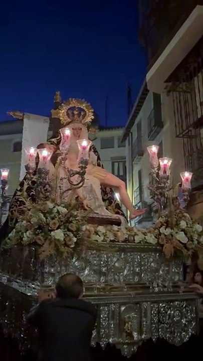 La Virgen de las Angustias en el Viernes Santo toledano.