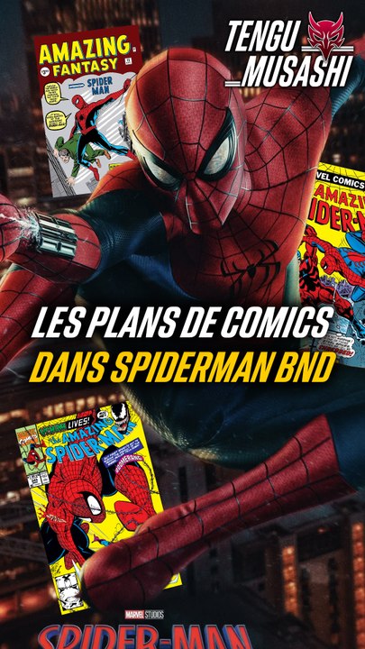 Les plans de comics dans le prochain film Spider-Man Brand New Day