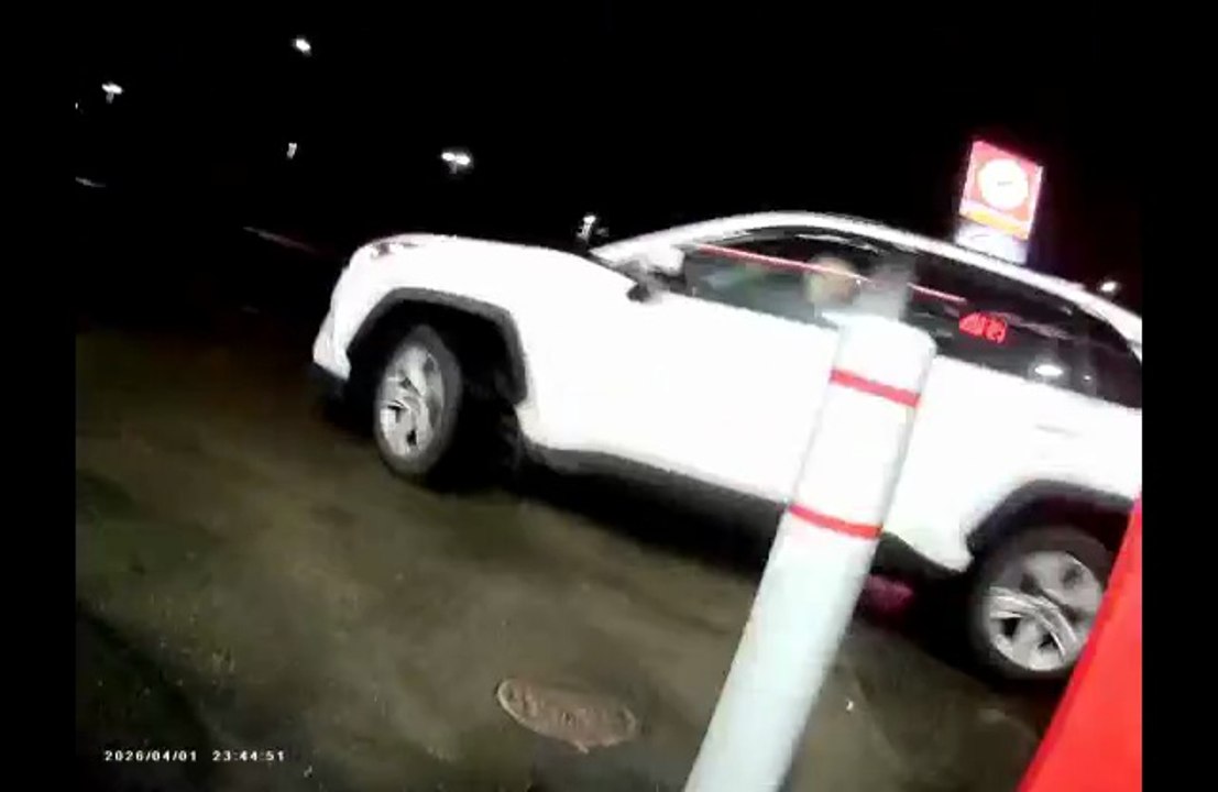 4/1/2026, (Targeted Individuals & Perp TV) Look Closely @ Loitering Gangstalker White Toyota RAV4