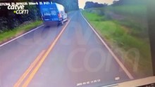 Veja momento de acidente que terminou com morte na PR-493