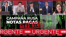 Entrevista Feinmann y Rossi a una periodista que investigó la operación rusa en medios argentinos