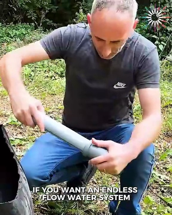 Here's how to easily create an endless flow water system