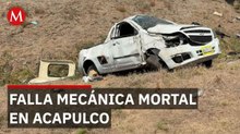 Fatal volcadura en Acapulco cobra la vida de cinco personas