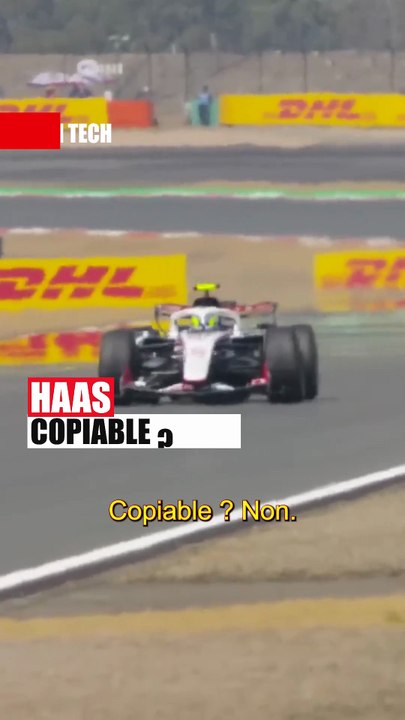 La plaque arrière de Haas | F1 tech #F1 #Ferrari #Haas