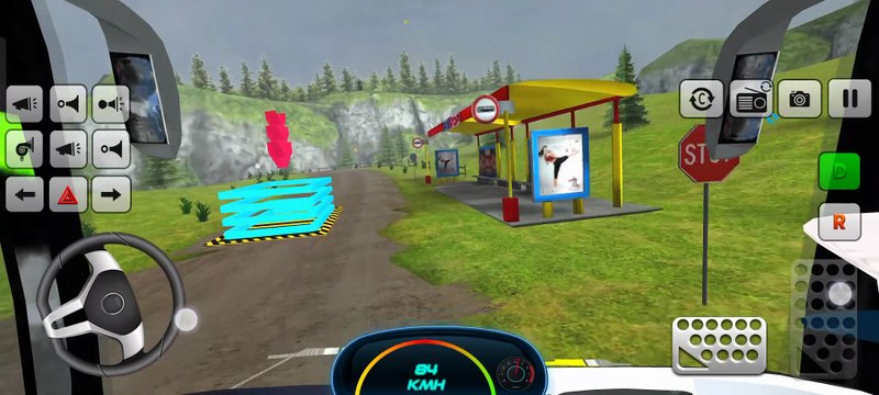 VRL LOGISTIC MUMBAI TO BANGALORE BEAM BUS SIMULATOR DRIVING GAME! High speed Real Bus ACCIDENT