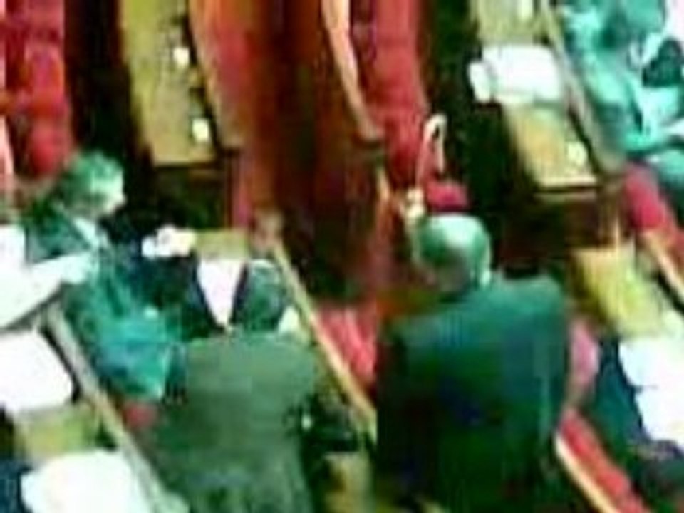 Arnaud Montebourg à l'Assemblée nationale