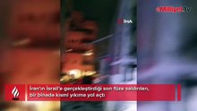 İran’ın İsrail’e gerçekleştirdiği son füze saldırıları, bir binada kısmi yıkıma yol açtı