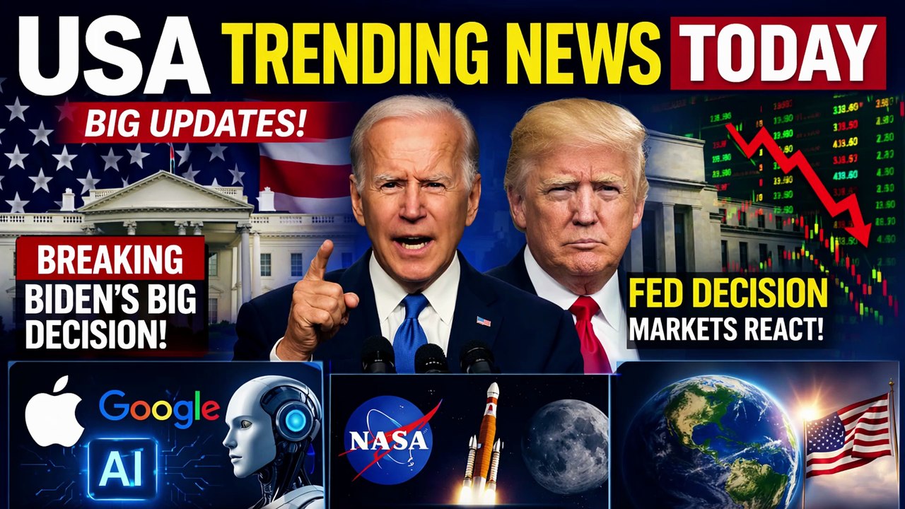 🚨 Breaking USA News Today 🇺🇸 | Big Decisions & Global Impact 🌍🔥