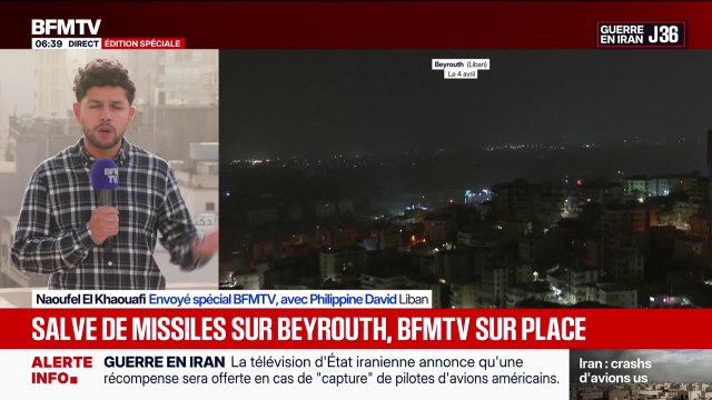 Guerre au Moyen-Orient: la banlieue sud de Beyrouth frappée à l'aube par au moins deux frappes