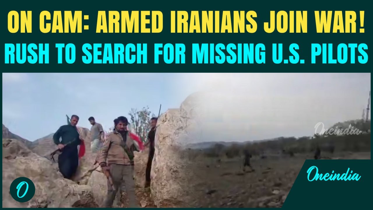 Iranians HUNT For Downed US F-35 Jet Pilots in CHILLING RAW FOOTAGE- Iran Announces $60,000 Bounty