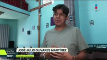 A Julio este año le tocó vivir el Viacrucis de Iztapalapa desde otro ángulo