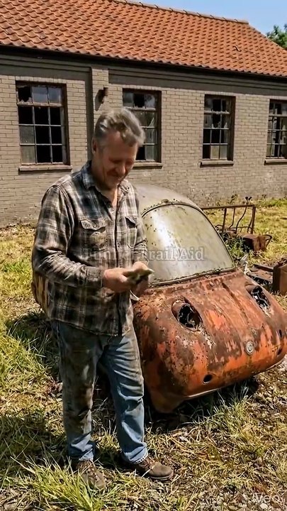 TINY 2-SEATER RESTORED - Bubble Microcar ASMR Rebuild