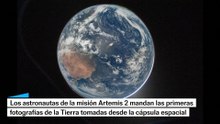 Así se ve la Tierra desde Orion: los astronautas de Artemis 2 mandan sus primeras fotografías