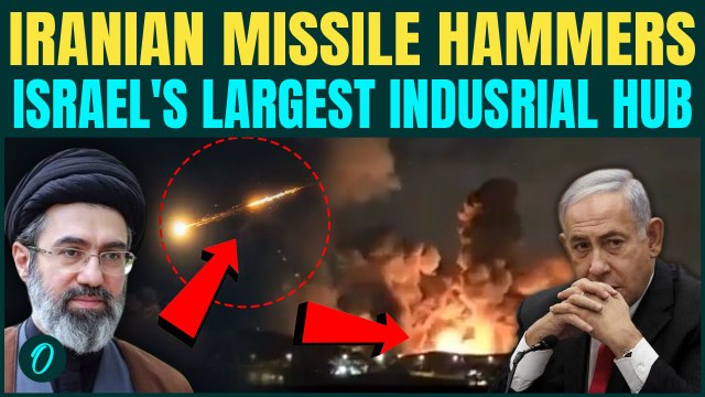 Iran RAINS Cluster Missiles Over Tel Aviv; Negev INDUSTRIAL Hub Hit As Israeli Defences Fail
