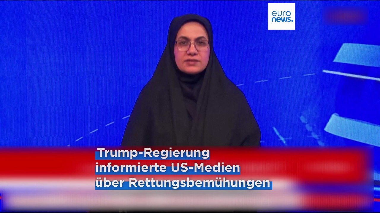 Nach Abschuss eines Kampfjets: Iranisches Fernsehen verspricht Kopfgeld für 'feindlichen US-Piloten'
