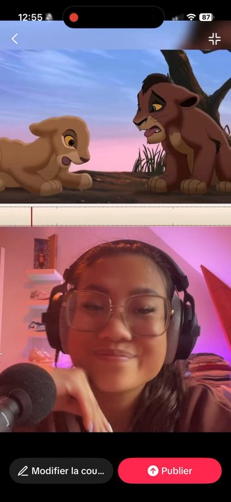 Je double Kiara dans le Roi Lion 💕