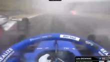 La brutal salvada del probador de Williams en la Súper Fórmula de Japón