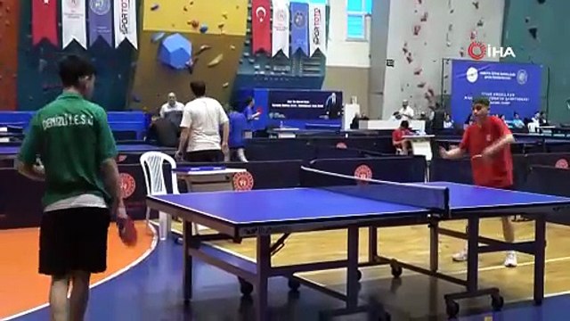 İşitme Engelliler Masa Tenisi Türkiye Şampiyonası, Samsun’da başladı | Ajansspor | IHA