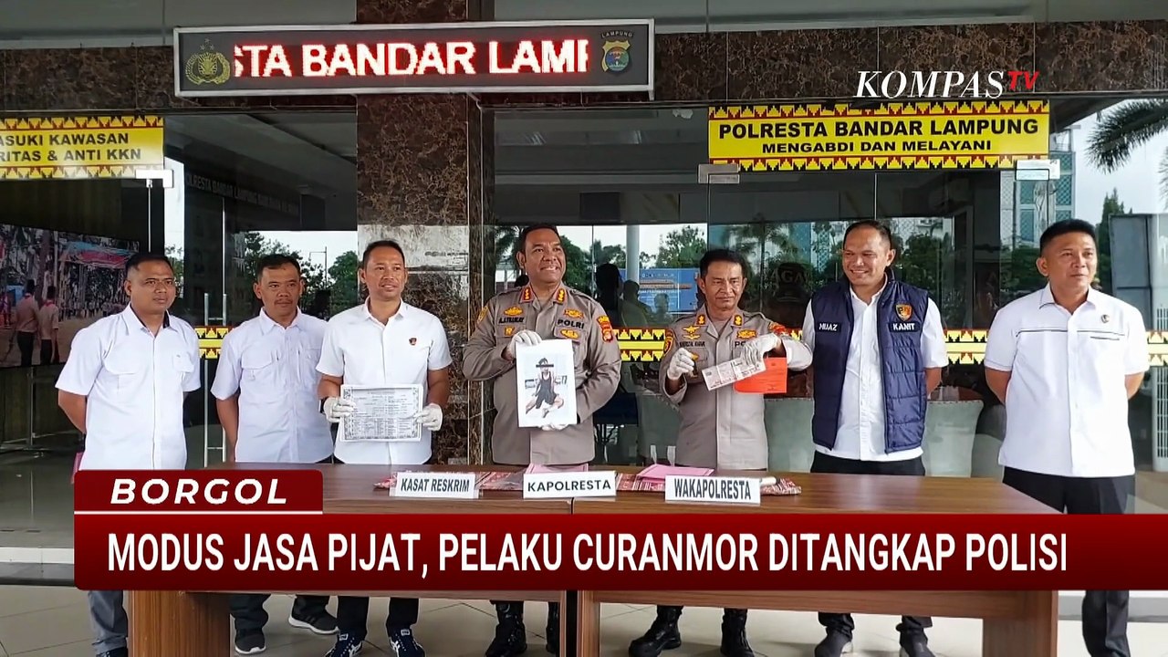 Curanmor Berkedok Jasa Pijat di Lampung, 1 Pelaku Kabur | BORGOL