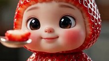 Strawberry 🍓 eating 😋 hobbies ai video content