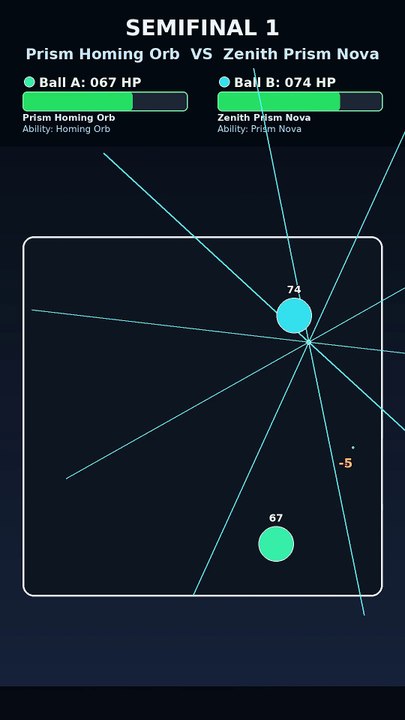 HP Tournament Finals: Zenith Prism Nova vs Zenith Missile Rain | Marble Race Showdown | Echo Cup Moment