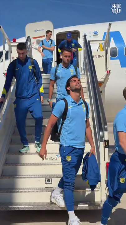 El Barça ya está en Madrid para el partido contra el Atleti en el Metropolitano