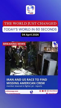 Iran and US race to find missing American crew member downed in fighter jet - reports