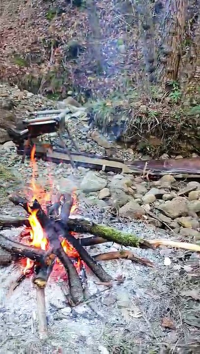 Prospecting gold from the rivers and streams