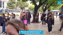 Micros llenos, paradas explotadas y bronca de pasajeros: lostrastornos por la reducción de frecuencias
