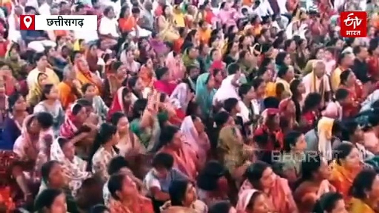 श्रीराम कथा में सीएम साय हुए शामिल, धर्म स्वतंत्रता कानून को बताया सही, अवैध धर्मांतरण पर होगी कार्रवाई