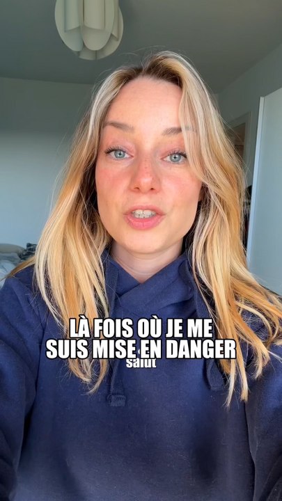 J’ai eu trop peur