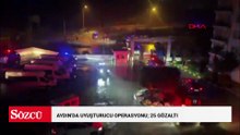 Aydın'da uyuşturucu operasyonu; 25 gözaltı