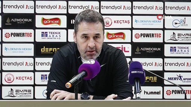 Yalçın Koşukavak: Oyuncularımı tebrik ediyorum | Ajansspor | IHA