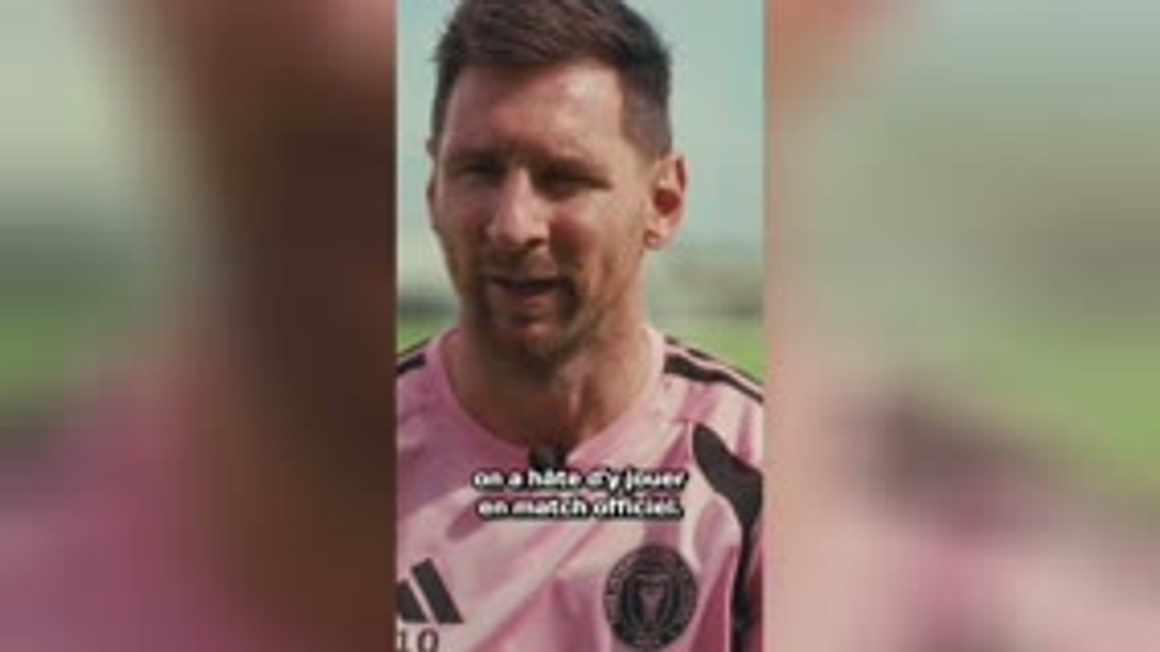 Inter Miami - Messi : "C'est spectaculaire de découvrir notre nouveau stade"