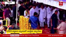 'మీరే ఆ కుర్చీలో కూర్చోవాలి' - పెద్దలపై ఉన్న గౌరవాన్ని మరోసారి చాటుకున్న మంత్రి నారా లోకేశ్‌