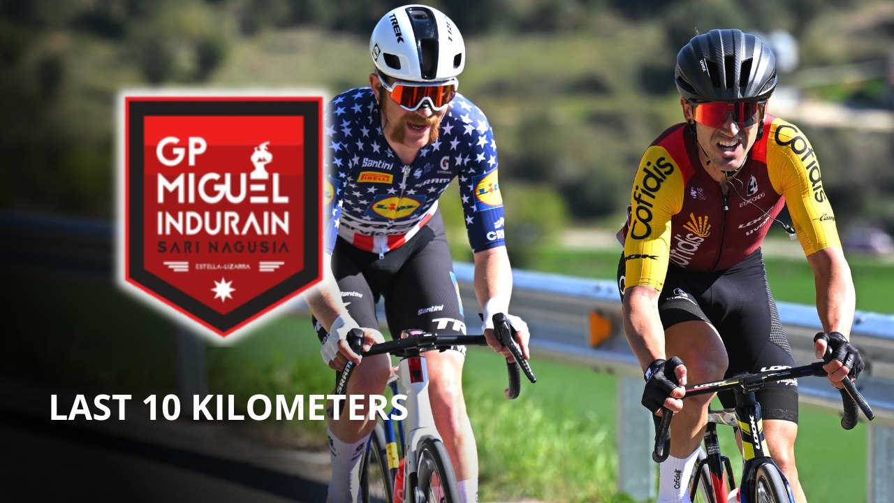Grand Prix Miguel Indurain 2026 - Les 10 derniers kilomètres - Ion Izagirre voit triple... le Basque remporte le GP Indurain