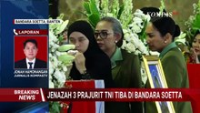 Tangis Keluarga Pecah Sambut Kedatangan Jenazah 3 Prajurit TNI Gugur di Lebanon