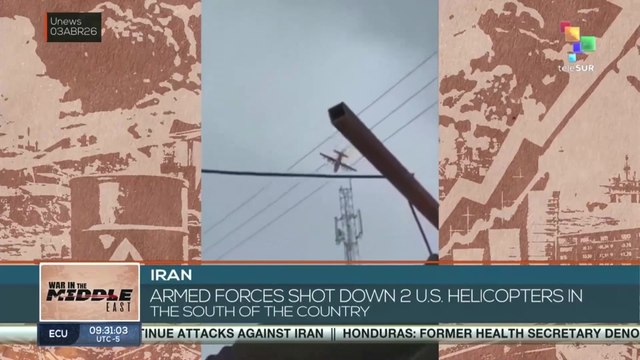 Iranian Armed Forces shot down 2 U.S. helicopters in the south of the country