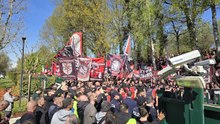 Milanello e i tifosi rossoneri: 5000 milanisti, davvero impressionanti