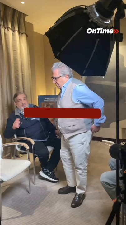 Dans les coulisses d’une interview avec Christian Clavier