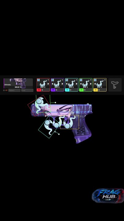 Glock-18 Shinobu Clean Budget Craft (CS2)